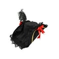 thumbnail image 5 of Nicky Bigs Novelties Adult Womens Deluxe Buccaneer Lady Pirate Hat With Feather Costume Accessory, 5 of 6