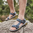 thumbnail image 3 of CAMEL Mens Hiking Sandals Arch Support Walking Sandals Athletic Sandals with Loop Straps Summer Outdoor Shoes, 3 of 10