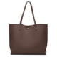 thumbnail image 5 of Dreubea Bolso de hombro de piel sintética suave para mujer, bolso de mano con borlas de gran capacidad, 5 of 5