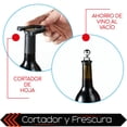 thumbnail image 4 of Set De Vino Juego De 4 pz Accesorios Para Vino Sacacorchos Tapon Cortador Vertedores, 4 of 5