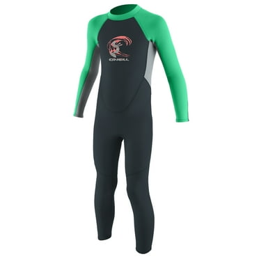 O Neill Reactor-2 2mm Back Zip LS Boys Springsuit