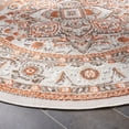 thumbnail image 6 of SAFAVIEH Cabana Greta Beige/Orange 2'2"X9' Runner Indoor/Outdoor Area Rug Beige/Orange, 6'7" x 6'7" Round, 6 of 11