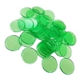 thumbnail image 3 of 100PCS/Set Plastic 19mm Chips Multi Color family game chips Multi Markers Fun Family Club Children Game Supplies Counting Math Toys, 3 of 9