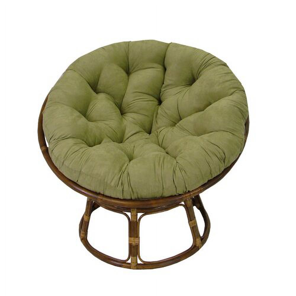 Blazing Needles 48-Inch Papasan Cushion, Microsuede, Spice photo 6