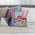 thumbnail image 6 of The Powerpuff Girls Pillow Case Soft Pillow Cover Pillowcase Decorative Cushion Cover Home Decor 12 "x12 ", 6 of 8