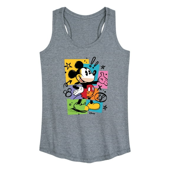 Disney - Mickey Sketch - Women's Racerback Tank Top