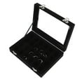 thumbnail image 4 of Earring Storage Box, Jewelry Tray Neat Multifunction   For Stud Earrings Black, 4 of 8