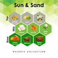 thumbnail image 2 of Sun & Sand 4 Oz Refill For Oil Diffuser With Orange Blossom Sun Lily Driftwood & More Notes, 2 of 4