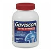 Gaviscon Extra Strength Chewable Antacid Tablets, Heartburn Relief, 100 ct, 4 Pack