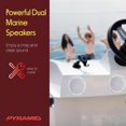 thumbnail image 2 of Altavoces Pyramid Marine de 5,25” de doble cono, 2 of 7