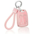 thumbnail image 6 of Silver Edge Pink Car Key Sleeve Cross-Border Hot Selling Car Key Cases Pendant Keychain Chain Amazon Hot, 6 of 9