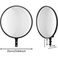 thumbnail image 3 of Ygmylandbb Miroir Pare-Soleil Rond 984 Pouces Universel Convexe pour Rétroviseur Compatible Fourgonnette et Camion, 3 of 5