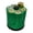 Green, variant on Space Efficient D Type Container With Rotating Function D Type Organizers Case Ideal For Daily Use