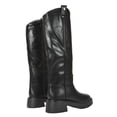 thumbnail image 2 of XY London Womens Saffira Faux Fur Lined Knee-High Riding Boots, 2 of 5