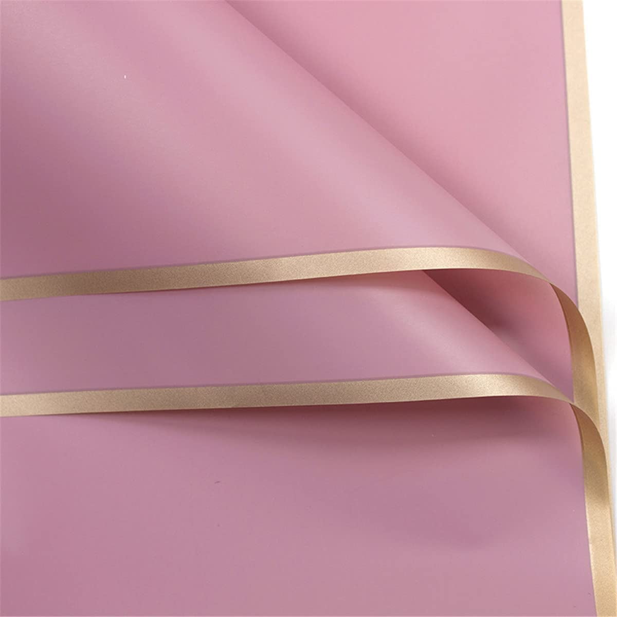 20 Sheets BBJ Wraps Waterproof Floral Wrapping Paper Sheets Fresh Flowers Bouquet Gift Packaging Korean Florist Supplies White 