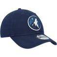 thumbnail image 3 of Men's New Era Navy Minnesota Timberwolves Team 2.0 9TWENTY Adjustable Hat, 3 of 5