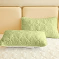 thumbnail image 2 of Jiaeri Luxury Washed Cotton Pillowcases Set of 2,Waterproof Knitted Pillow Protector,Soft Breathable Mattress Protective Cover with Three-Dimensional Pattern, 2 of 7