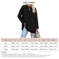 thumbnail image 1 of Camiseta Larga Suave, Parte Superior Femenina, Manga De Hombro Caída, Poliéster, Lavable A Máquina Para Oficina Para Exteriores ANGGREK Ropa, 1 of 4