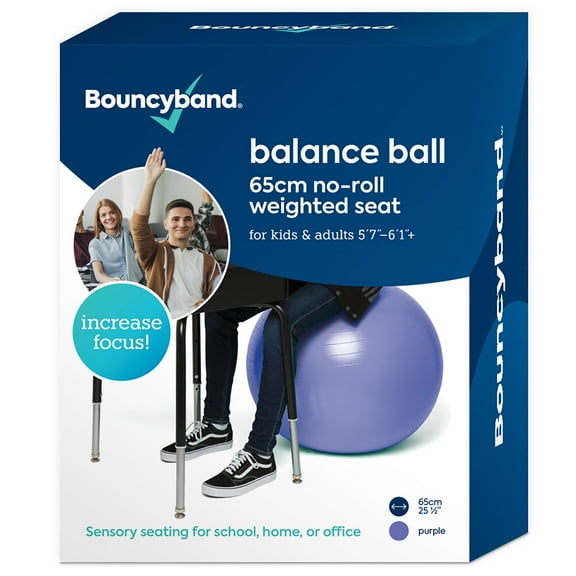 Bouncybands® Balance Ball 65cm Purple
