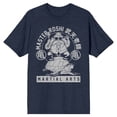 thumbnail image 7 of Dragon Ball Z Master Roshi Turtle School Men's Navy Heather T-shirt-Medium, 7 of 7