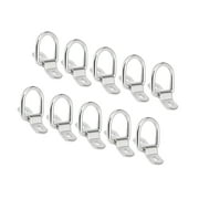 Unique Bargains 10pcs D Ring Tie Down Anchor  Anchor Lashing Ring for Trailer Truck Vehicle Boat