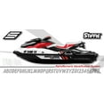 thumbnail image 3 of STIFFIE Whip-One Aqua 3" Alpha-Numeric Registration Identification Numbers Stickers Decals for Boats & Personal Watercraft, 3 of 6