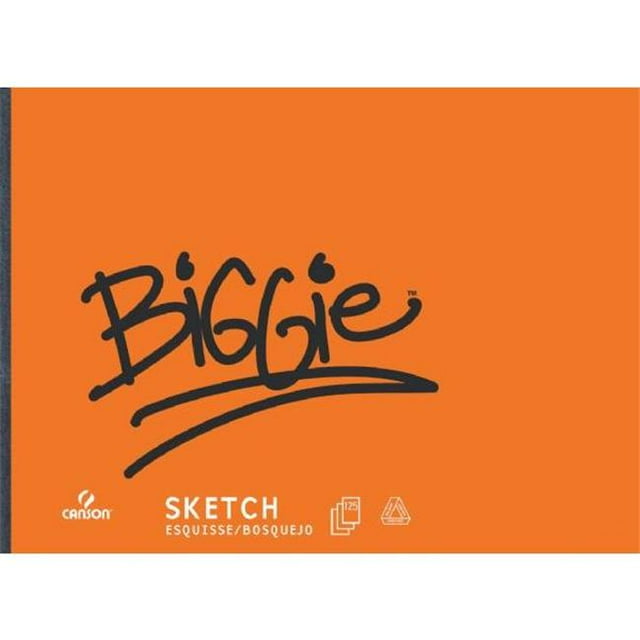 Canson C100511076 Bloc-Notes de Croquis 125 Feuilles 18 Po x 24 Po