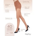 thumbnail image 3 of MeMoi Women's Semi-Opaque FirmFit Control Top Tights - Womens - Female, Small/Medium, Honey, 3 of 7