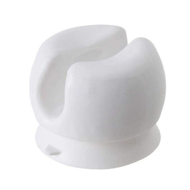 Xiao Hua 2 portacepillos de dientes con ventosa simple, soporte de espejo perforado montado en la pared del baño
