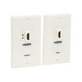 thumbnail image 1 of Tripp Lite(R) P167-000 HDMI(R) Over Dual CAT-5/CAT-6 Wall Plate Extension Kit with Transmitter & Receiver, 1 of 7