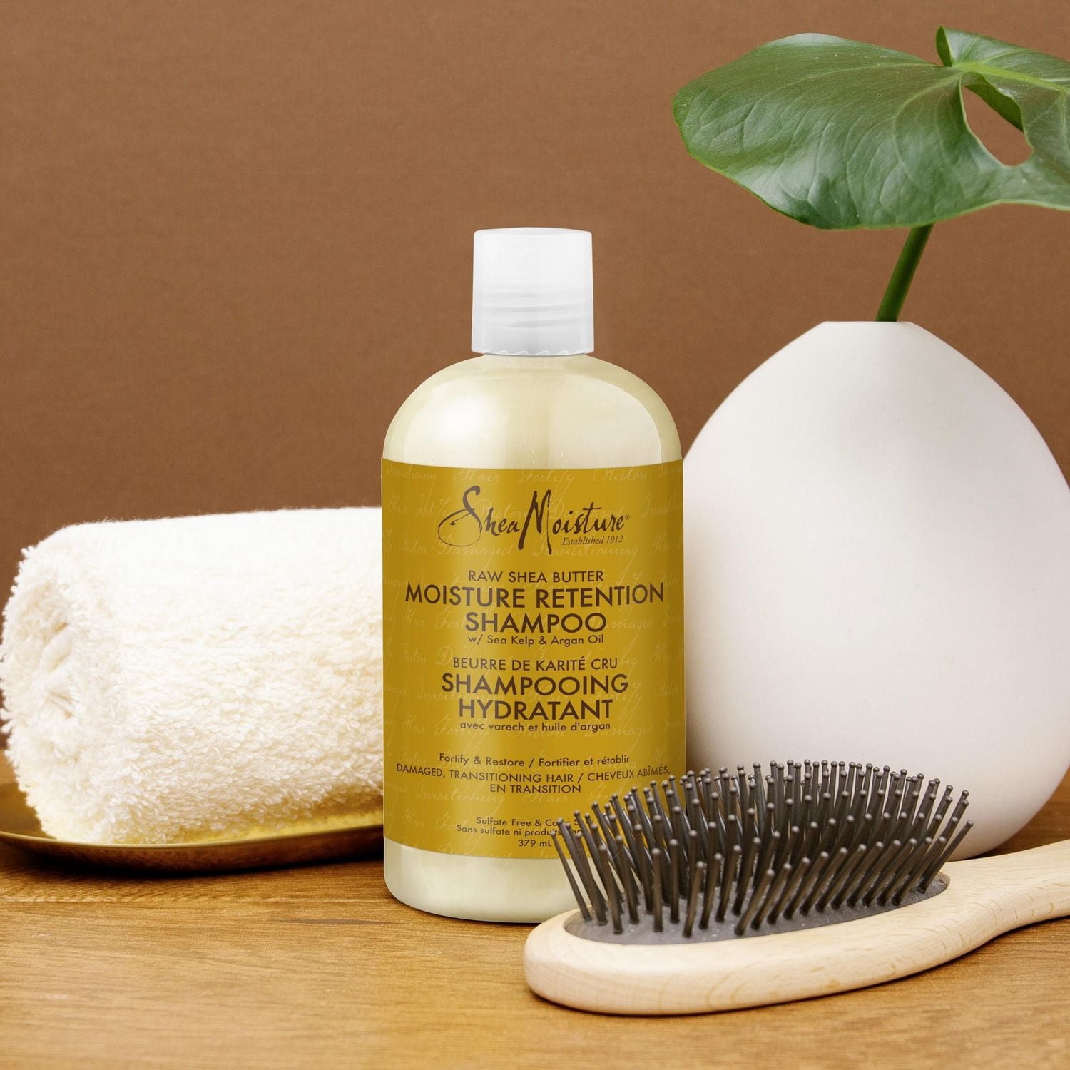 Shea Moisture Shampooing au Beurre de Karité Cru