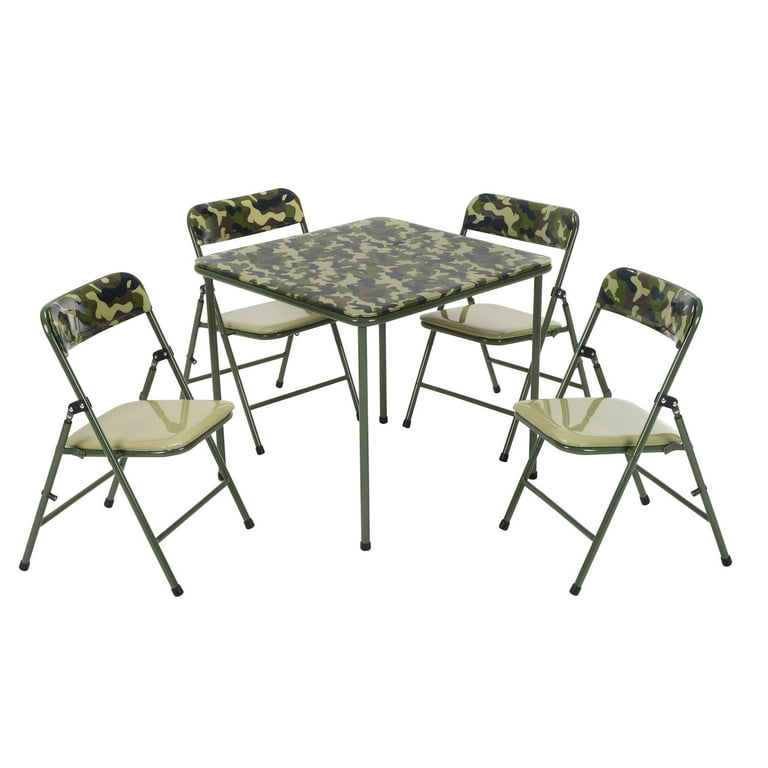 Kids Pinch-Free 5pc Vinyl Set, Camo with Green Frame