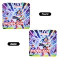 thumbnail image 2 of Qekee Roblox Print Compact Makeup Mirror Folding Mini Pocket Mirror Portable Hand Mirror Double-Sided 2 x 1x Magnification for Woman Girls-Square, 2 of 9