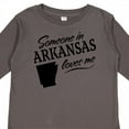 thumbnail image 4 of Inktastic Someone in Arkansas Loves Me Boys or Girls Long Sleeve Toddler T-Shirt, 4 of 5