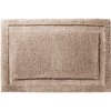 InterDesign Microfiber Spa Non-Slip Bathroom Shower Rug, 34"x 21"