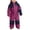 Purple, variant on Boys Girls Snowsuit One Piece Winter Insulated Ski Suits Kids Waterproof
