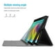thumbnail image 3 of Funda protectora de tabletas Protecciones de tabletas de cuero PU con teclado BT, 3 of 7