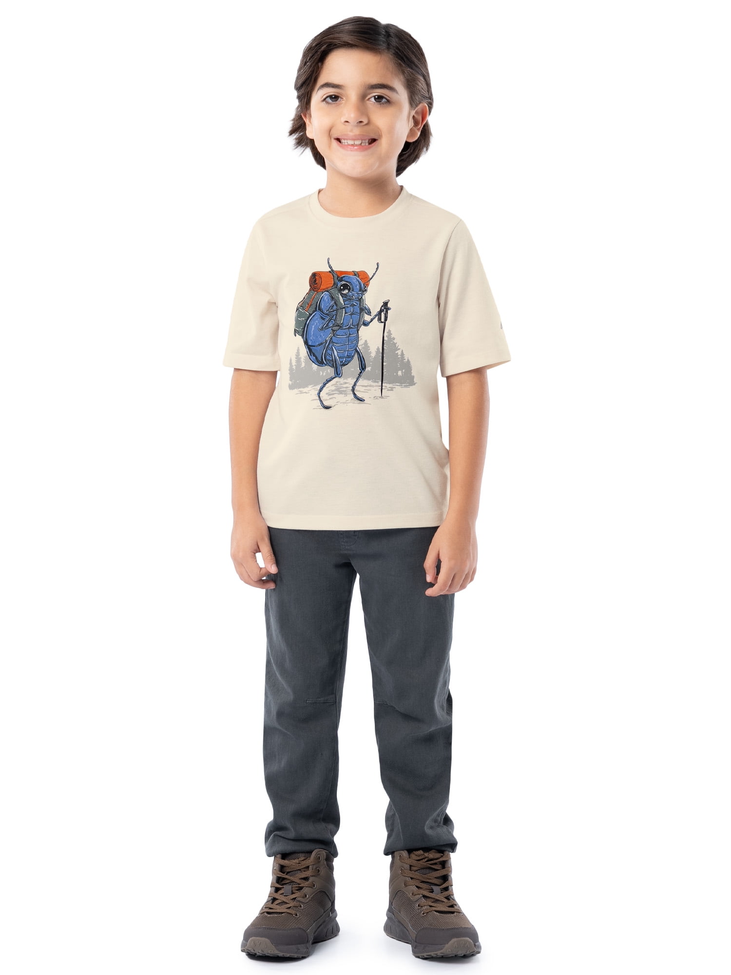 Ozark Trail Boy's Graphic Short Sleeve T-Shirt, Sizes 4-18