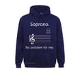 thumbnail image 5 of Sudadera con capucha de manga larga estilo preppy con capucha y coro de música de soprano No Problem For Me, ropa informal de gran oferta, 5 of 5