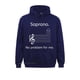 thumbnail image 5 of Sudadera con capucha de manga larga estilo preppy con capucha y coro de música de soprano No Problem For Me, ropa informal de gran oferta, 5 of 5