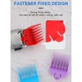 thumbnail image 5 of 8pcs/Set Colorful Electric Hair Cutter Limit Comb Set - Essential Spare Parts For Professional Hair Cutting, 5 of 5