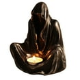 thumbnail image 1 of Candelabro de Fantasmas, Candelabro Gótico de Terror para Halloween, Candelabro Gótico Espeluznante para Velas de Té, Candelabro de Terror Negro, 1 of 5