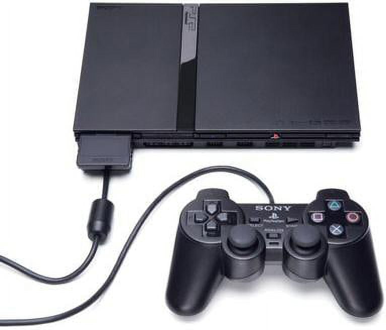 Restored Sony PlayStation 2 PS2 Slim Console (Satin Silver) with Matching  DS2 Controller (Refurbished)