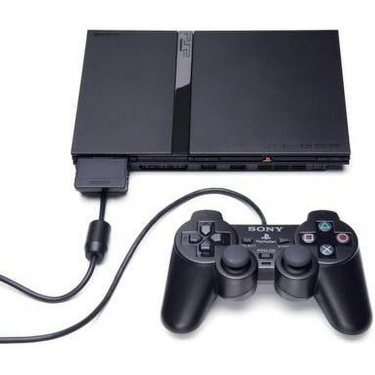 Restored Sony PlayStation 2 PS2 Slim Game Console (Refurbished) 