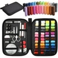 thumbnail image 1 of Sewing Kit Sewing Accessories with 90S Premium Sewing Kit with Carrying Bag, 24 Bobbins of Thread - 1 Pack of Sewing Needles (Number 30) Practical Mini Travel Sewing Kit for Beginners And Travelers, 1 of 5