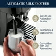 thumbnail image 6 of De'Longhi Automatic Espresso Machine with Manual Milk Frother - Black, 6 of 7