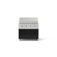 thumbnail image 2 of NewAge Products Outdoor Kitchen Aluminum 2 Piece Cabinet Set with Casters, Grill Cabinet and Performance Grill, 2 of 17