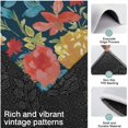 thumbnail image 3 of Pioneer Flower Floral Print Pattern Kitchen Rugs Sets Of 3,Kitchen Runner Rugs Non Skid Washable,Decorative Kitchen Floor Mats for Kitchen,Sink,Laundry,17"x30"+ 17"x47" + 17"x59", 3 of 6