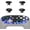 Blue Flame, variant on eXtremeRate Octagonal Gated Sticks Design Faceplate Shell for Nintendo Switch 2 Pro Controller, Custom DIY Replacement Front Housing Case, ThumbsGear Thumbsticks - Donut Odyssey