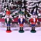 thumbnail image 3 of Colgantes De Cascanueces De Navidad Para Decoraciones Colgantes De Árboles De Navidad Para Decoración Interior De Vacaciones Figuritas De Soldado De Madera Cateissary HA039156-00, 3 of 6